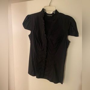 Women’s black work blouse. Size s.